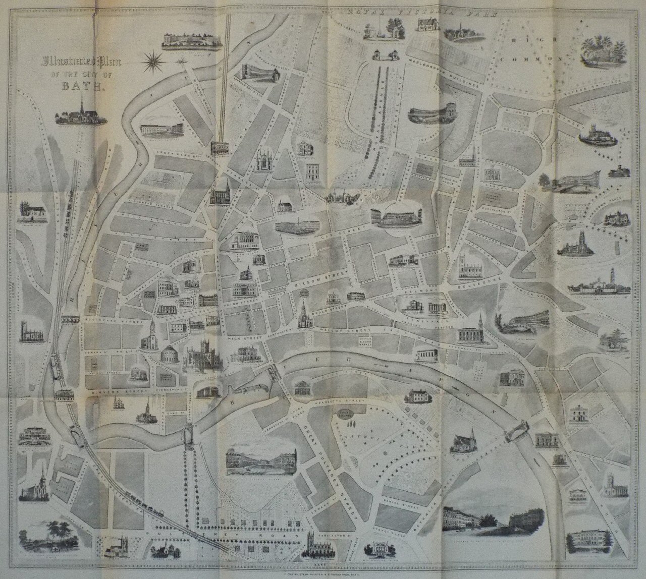 Map of Bath - Bath